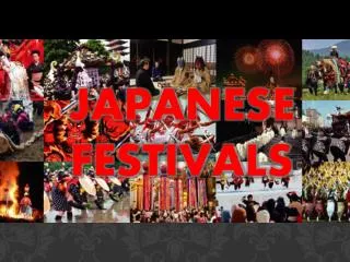 Japanese Festivals