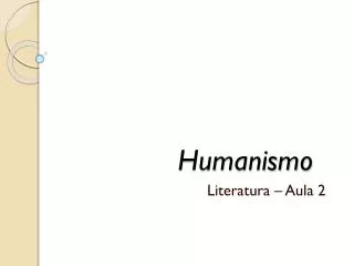 humanismo