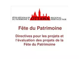 f te du patrimoine