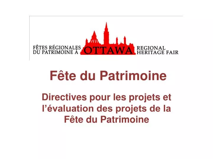 f te du patrimoine