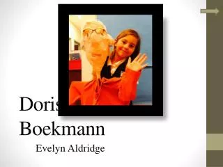 Doris Evelyn Boekmann