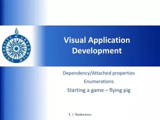 Visual Application Development