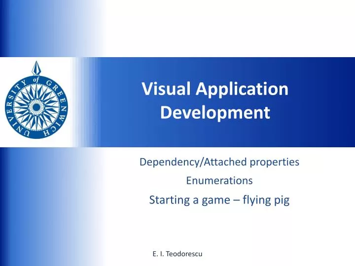 visual application development