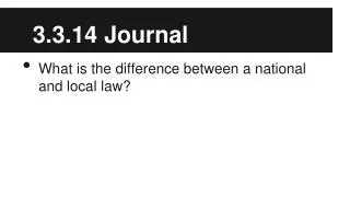 3 3 14 journal