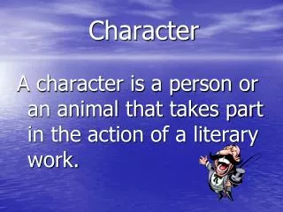 character