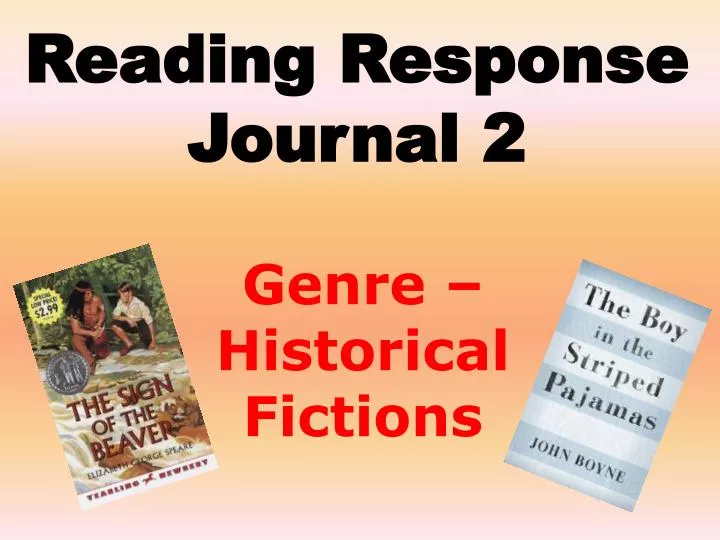 reading response journal 2
