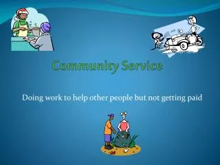 Community Service