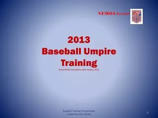 NEMOA Baseball