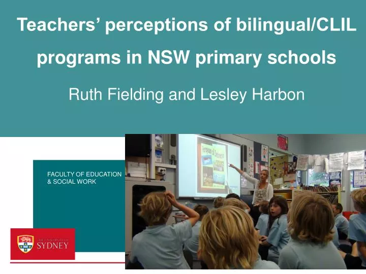 teachers perceptions of bilingual clil programs in nsw primary schools