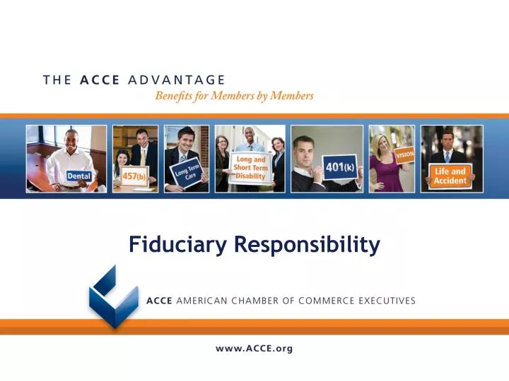 fiduciary responsibility