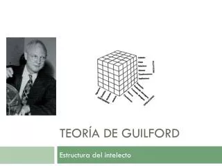 teor a de guilford