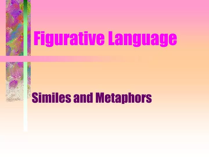 figurative language