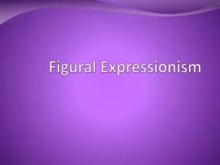 Figural Expressionism