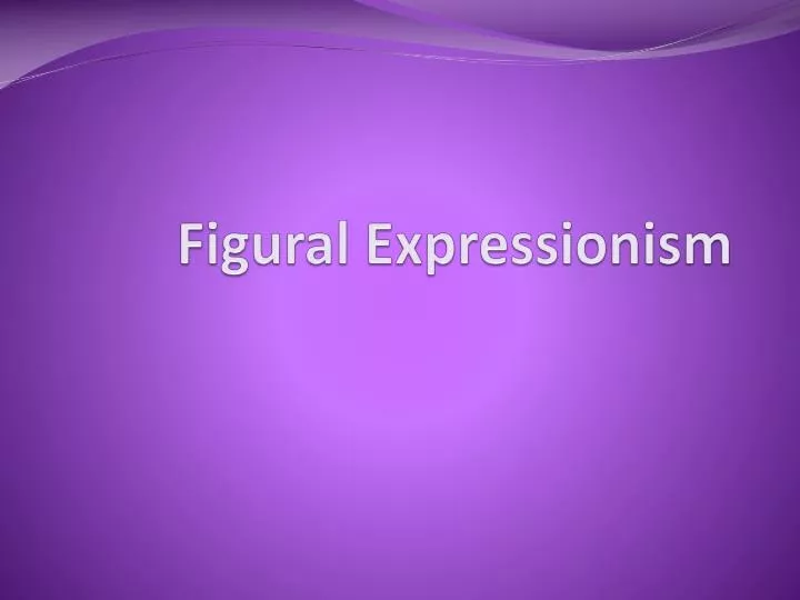 figural expressionism