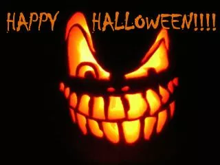 HAPPY HALLOWEEN!!!!