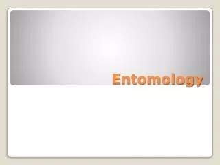 entomology