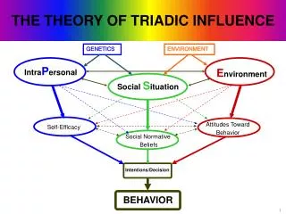 THE THEORY OF TRIADIC INFLUENCE