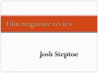 Film magazine review
