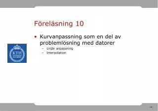 f rel sning 10