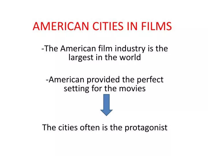 american cities in films