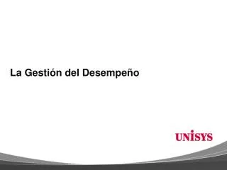la gesti n del desempe o