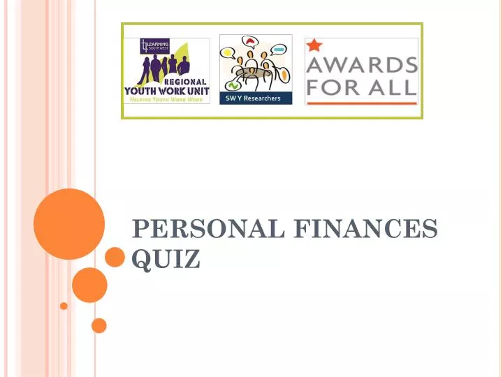 personal finances quiz