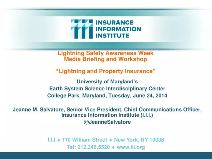 lightning safety awareness week media briefing and workshop lightning and property insurance