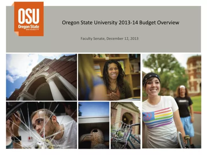 oregon state university 2013 14 budget overview