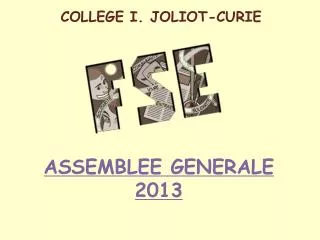 assemblee generale 2013