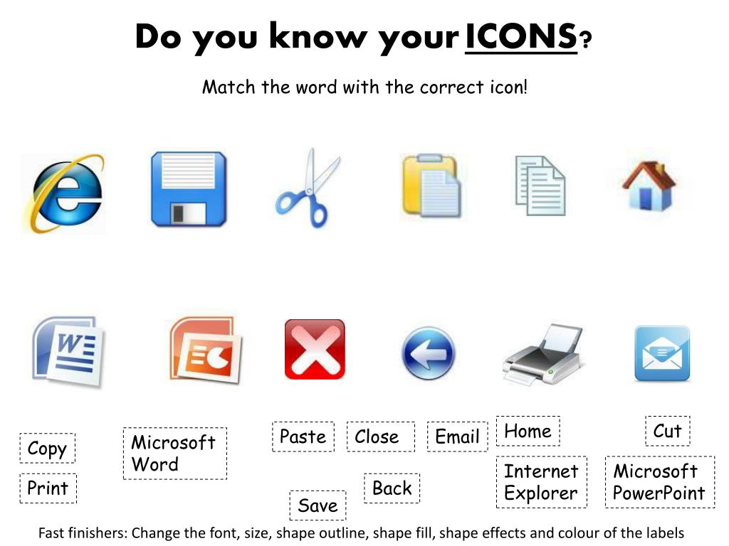 PPT - Do you know your ICONS ? PowerPoint Presentation, free download ...