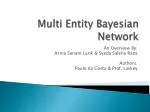 Multi Entity Bayesian Network - slide 1