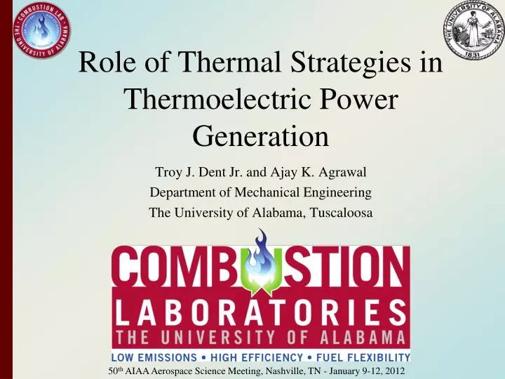 role of thermal strategies in thermoelectric power generation