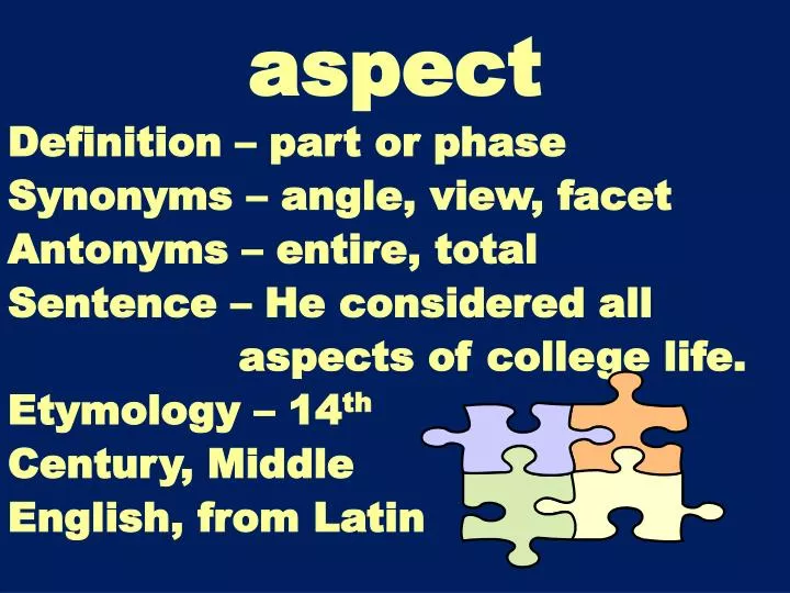 aspect