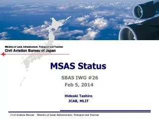 MSAS Status