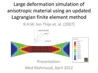 R.H.W. ten Thije et. al. (2007)