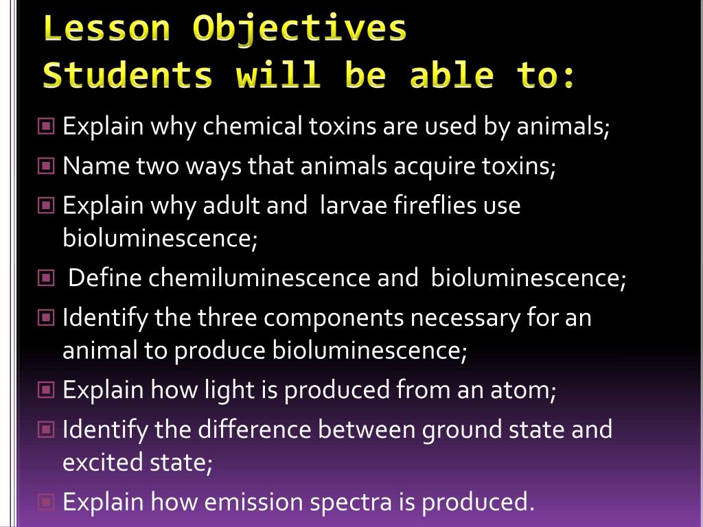 PPT - Lesson Objectives Students will be able to: PowerPoint ...