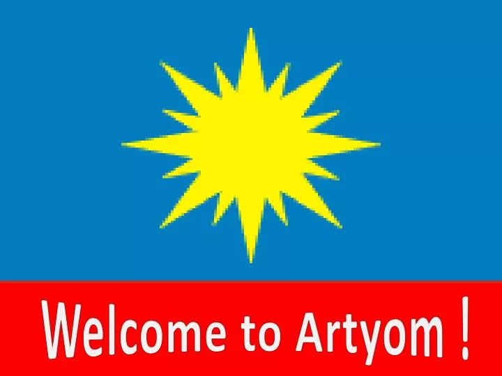 welcome to artyom