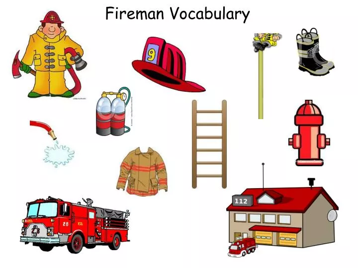 fireman vocabulary