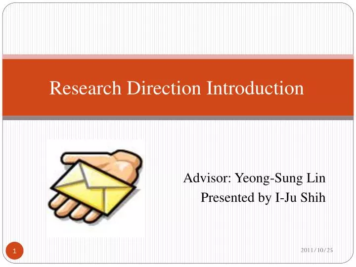 research direction introduction