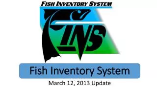 Fish Inventory System