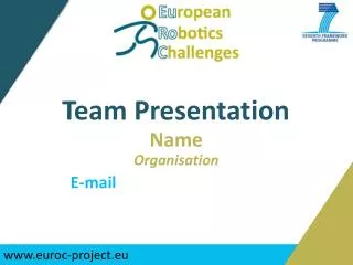 Team Presentation