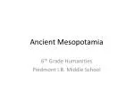 Ancient Mesopotamia - slide 1