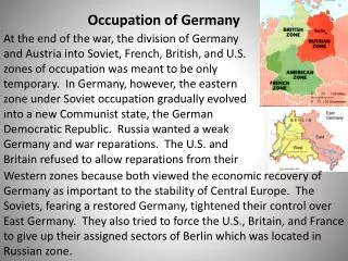 Occupation of Germany