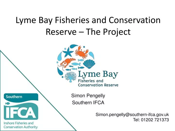 lyme bay fisheries and conservation reserve the project