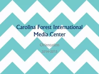 Carolina Forest International Media Center