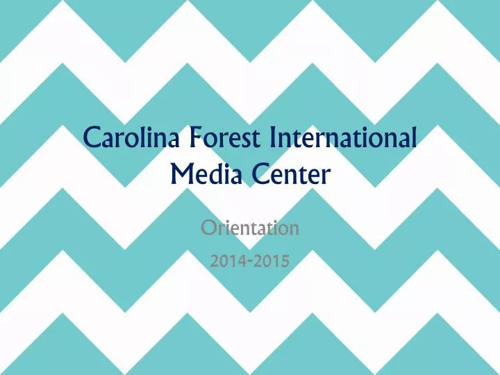 carolina forest international media center