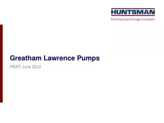 Greatham Lawrence Pumps