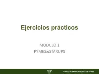 ejercicios pr cticos