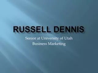 Russell Dennis