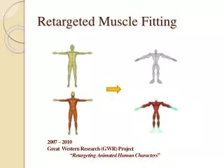 Retargeted Muscle Fitting